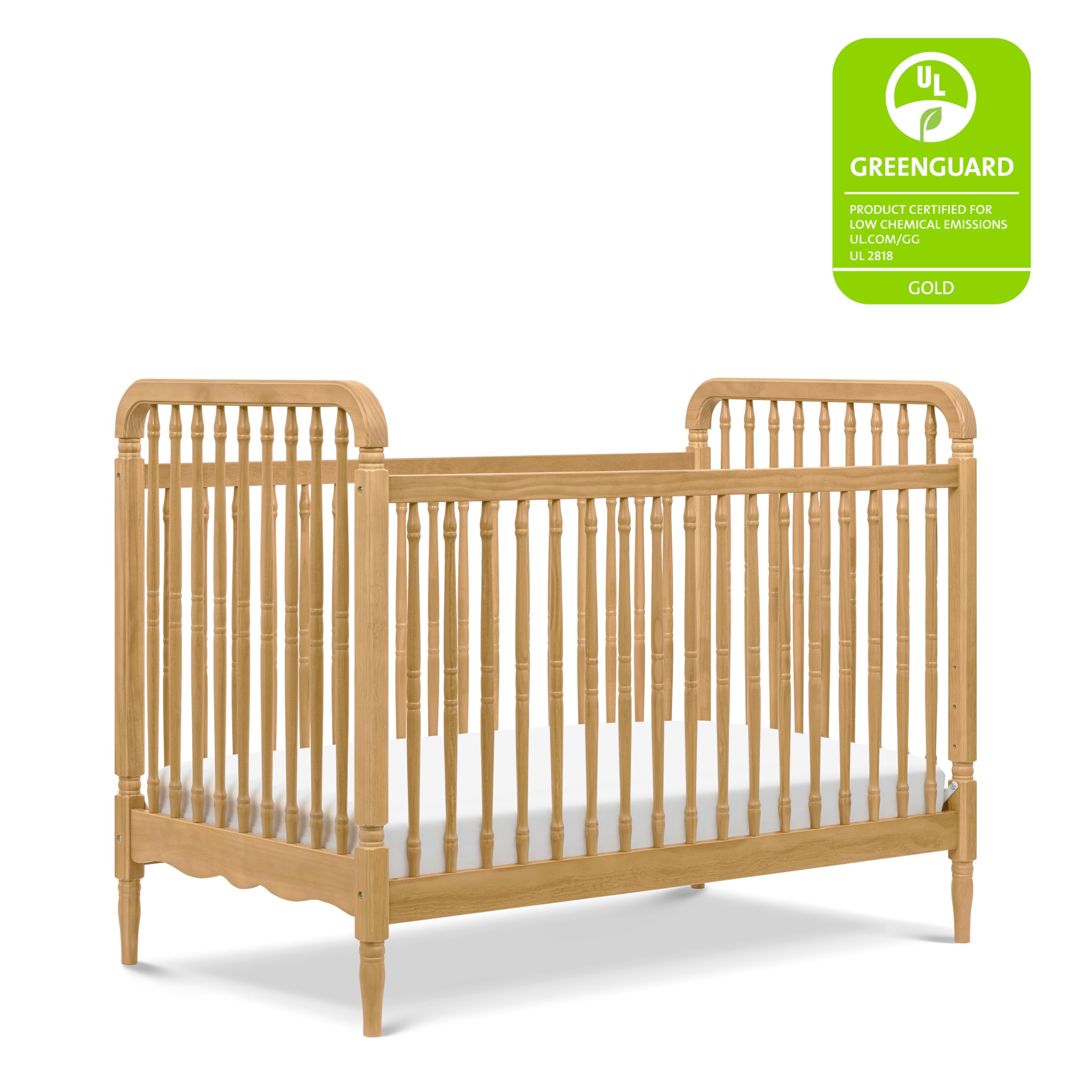 Amazon.com: Namesake Liberty 3-in-1 Convertible Spindle Crib with